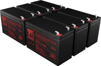 Zestaw baterii T6 Power do zasilacza awaryjnego Eaton, numer części 2HRF9, VRLA, 12 V