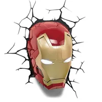Marvel Iron Man maska 3D LED svetlo