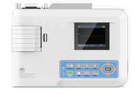 Tragbares digitales Einkanal-12-Kanal-EKG-Gerät Farb-LCD-Elektrokardiograph ECG100G CE