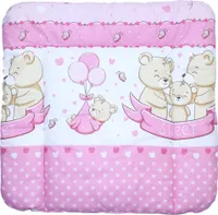 Baby Wickelauflage 70 x 85 cm Wickeltischauflage Auflage für Wickeltisch - 03. Sweet Rosa