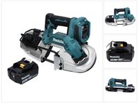 Makita DPB 183 F1 Akku Bandsäge 18 V 66 mm Brushless + 1x Akku 3,0 Ah - ohne Ladegerät