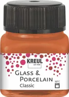 KREUL 16248 KREUL Kolor szkła i porcelany Classic, miedziany, 20 ml