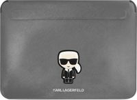 Karl Lagerfeld Saffiano Ikonik Computer pouzdro 13/14" Silver