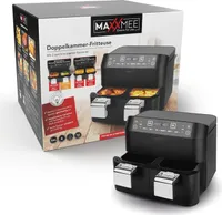 MAXXMEE Heissluft-Fritt. Doppelk. 2x3,8l
