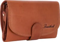 Benthill Damen Geldbörse Echt Leder - Portemonnaie mit RFID Schutz - Portmonee viele Kartenfächer - Echtleder Vintage Damenbörse inkl. Geschenkbox