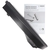 Bosch PowerPack 500 Rack, antracitová farba, 500 Wh, vrátane krabice na nebezpečný tovar a návodu na obsluhu