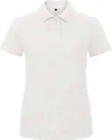 B&C PWI11 | Damen Polo ID.001 /Femininer Schnitt - Farbe: White - Größe: XL