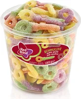 Red Band extra sour fruit gum dummies sour sugared 1200g
