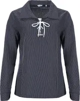 Takelhemd Damen mit Kordel schmal gestreift Gr. 48