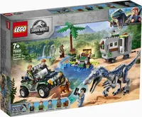 LEGO® Jurassic World 75935 Próba sił Baryonyxa: poszukiwanie skarbu