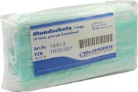 Mundschutz M.Gummiband grün 50 St