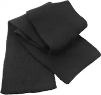 Result Classic Herren Strick Thermo Winter Schal BC875 (Einheitsgröße) (Schwarz)