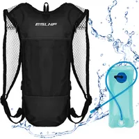 5L Ultraleicht Trinkrucksack, Hydration Pack, Fahrradrucksack für Laufen, Camping, Wandern, Marathoner, mit 2L Trinkblase