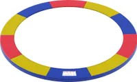 SONGMICS Randabdeckung für Ø 366cm Trampolin 30 cm Breit 100% UV-beständig Reißfest Federabdeckung bunt STP12RY