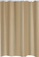 Ridder Duschvorhang Textil Uni 120x200 cm beige 140109