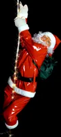 Weihnachtsmann am LED Lichtseil ❗️Nur 1,6 Watt❗️