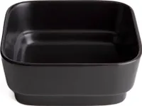 HOMLA Talerz TOSAL głęboki czarny 19 cm