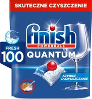 Kapsle do myčky Finish Quantum All in 1 - 100 ks
