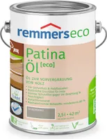 Remmers Patina-Öl [eco] silbergrau 2,5 l, Holzöl grau