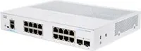 Cisco switch CBS250-16T-2G, 16xGbE RJ45, 2xSFP, fanless - REFRESH