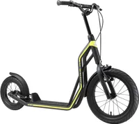 STAR SCOOTER Tretroller Kinderroller ab 8 Jahre | 16 Zoll 12 Zoll Mixed Edition | Schwarz