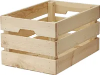 IKEA KNAGGLIG Kasten aus massiver Kiefe 46x31x25 Holz Dekoration