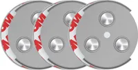 SAVS RMAX-45 Magnethalterung Rauchmelder Magnethalter 45mm - 3 Stück Set - Magnetbefestigung für Feuermelder - Brandmelder Magnetplatten Halterung