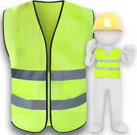 Warnwesten Reflektorweste Sicherheitsweste Reflektorgurtzeug Mir Reflective Cuffs Auto Herren Damen Kinder Fahrrad Laufen Radfahren Joggen Retoo