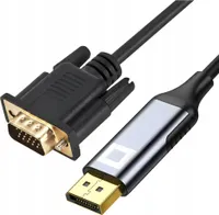 Co2 Kábel Displayport Vga Adaptér Konvertor Full Hd 60Hz 2M