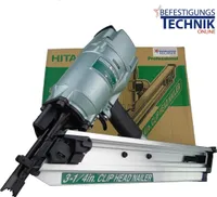Hitachi Druckluft Streifennagler NR83AA2 50-90mm für 34° Streifennägel Paslode Prebena