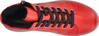 Rieker Damen Schnürboot Stiefelette Reißverschluss warm gefüttert N0007, Größe:42 EU, Farbe:Rot