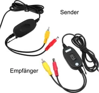 M01 - Funk Wireless Sender und Empfänger für Rückfahrkamera und Monitor