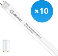 Mehrfachpackung 10x Ledvance LED Röhre T8 Value (EM/Mains) Standard Output 18.3W 2200lm - 865 Tageslichtweiß | 150cm - Ersatz für 58W