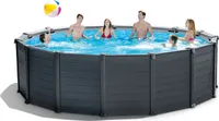 Intex 28384 Grafitový panel - rámový bazén 478 x 124 / 28382