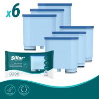 Náhradní vodní filtr Sillar pro Philips® AquaClean® CA6903/10 CA6903, JIH, kompatibilní s plně automatickými kávovary Saeco® Philips®, (6)