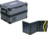 Kompressor-Kühlbox Pro-Line bis -22° C, 12/24 V (50 l) + Solarpanel