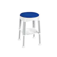 Ridder Bad-Hocker Ole, höhenverstellbar, mit drehbarer Sitzfläche  weiß A0050401