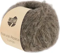 Lana Grossa - Natural Alpaca Lungo 0020 graubraun