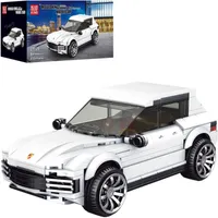 27025 - SUV bílá včetně vitríny (Mould King)