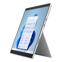 Microsoft Surface Pro 8 - Tablet - Intel Core i7 1185G7 - Evo - Win 11 Pro - Iris Xe Graphics - 16 GB RAM - 256 GB SSD - 33 cm (13") -  Touchscreen 2880 x 1920 @ 120 Hz - Wi-Fi 6 - 4G LTE-A - Platin - kommerziell - Neu