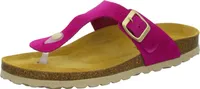 BOXX Damen-Pantolette mit Tieffußbett Fuchsia-Pink, Farbe:rot, EU Größe:39