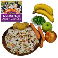 5 kg LuCano Complete 3 in 1 Mix Kartoffelflocken + Obst und Gemüseflocken Mischung