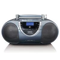 Soundmaster Bcd480 Radio Fm, Reloj, Portátil, Digital Reproductor, Cd,  Cd-r, Cd-rw, Mp3, Despertador, Salida De Auriculares, Resistente A  Salpicaduras, Color Plata con Ofertas en Carrefour