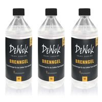 DeWok Brenngel - 3er-Set (3x 1000 ml)