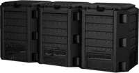 Kompostownik Prosperplast COMPOGREEN 3x400 l czarny