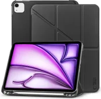 Hlle fr iPad Air 13" 2024, Tech-Protect SC Pen Origami, Schwarz