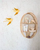 KidsDepot Wandregal Messa Rattan