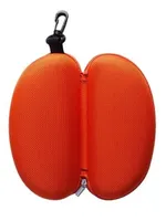GKA XL Hartschale Brillenetui orange für Überbrille Sonnenbrille Lesebrille große Brille