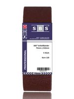 SBS® Schleifbänder I 75x533mm I Korn 120 I 10 Stück
