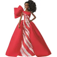 Barbie Signature Holiday Barbie Puppe (brünett mit Zopf)